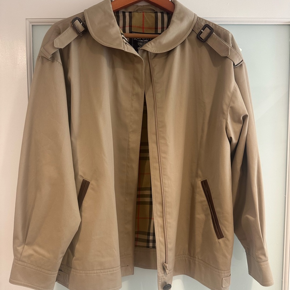 Vintage Men’s Burberrys Waist Rain Jacket